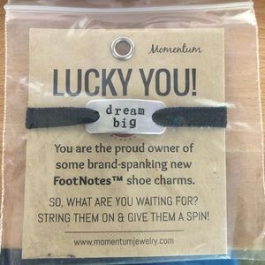 NWT Momentum Jewelry Foot Note